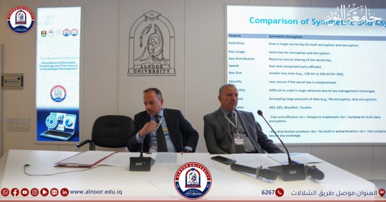 اختتام اعمال مؤتمر المبتكر في تكنولوجيا المعلومات وتأثيرها في التنمية المستدامة في رحاب جامعة النور